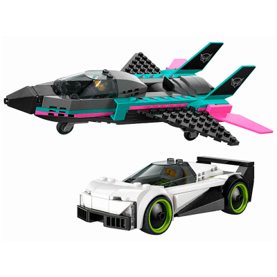 Конструктор Lego City 60489 Самолет против машины 1